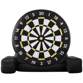 Inflatable Soccer Dart Board over 10 ft High with 9 Kick Balls & Air Pump Inflatable Soccer Dart Board over 10 ft High with 9 Kick Balls & Air Pump